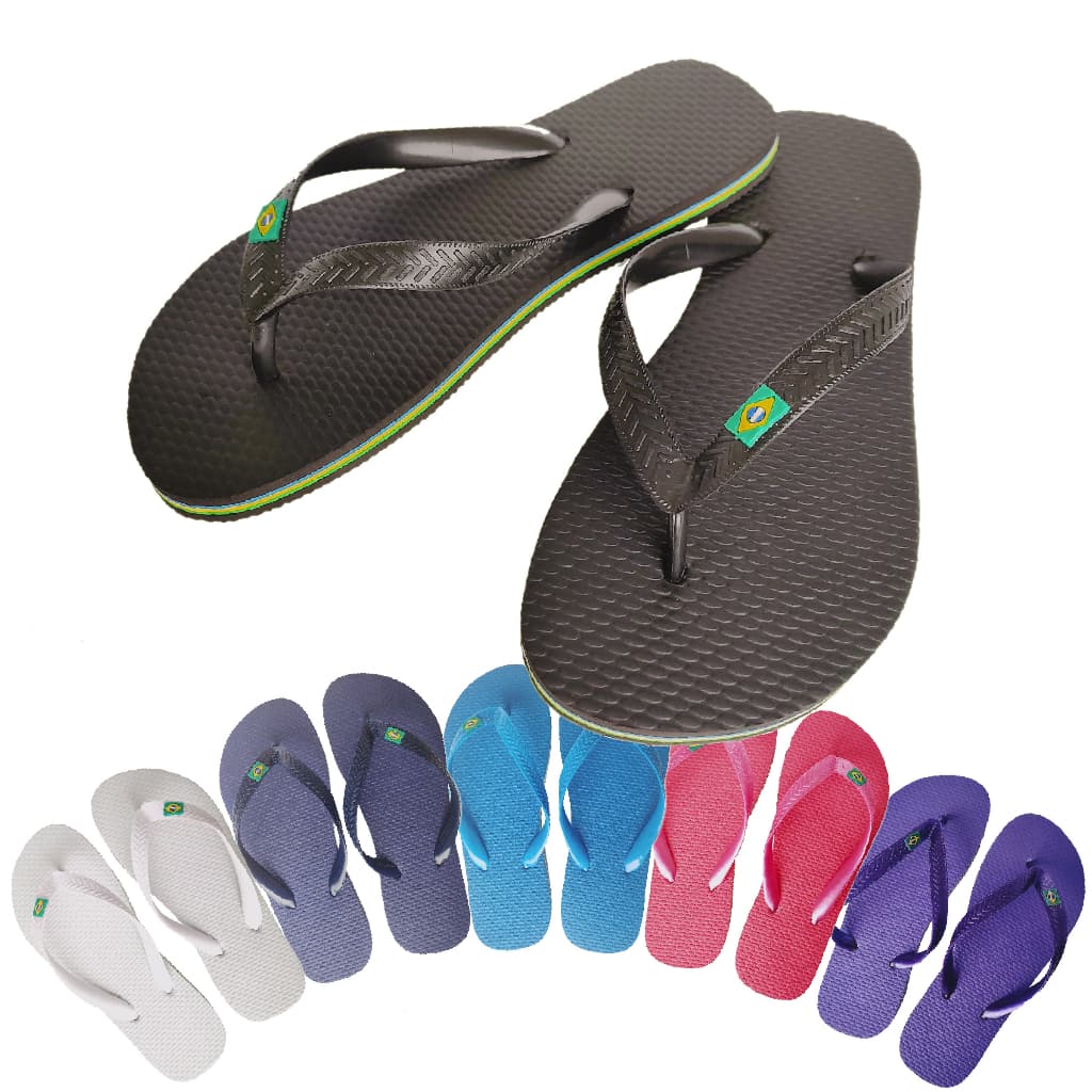 Chinelo com Bandeira Adulto Chinelo de Dedo Verão