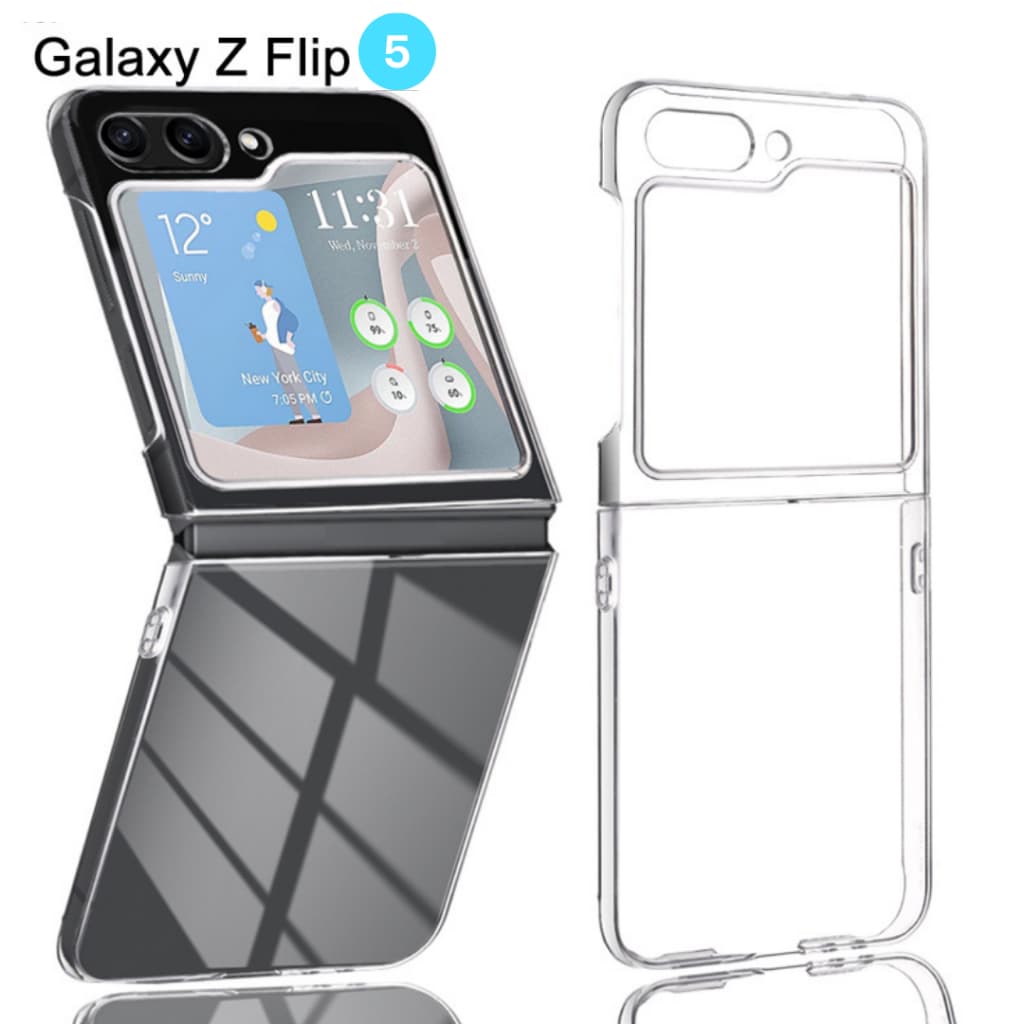 Capa capinha case transparente anti-impacto novo samsung galaxy Z Flip 5