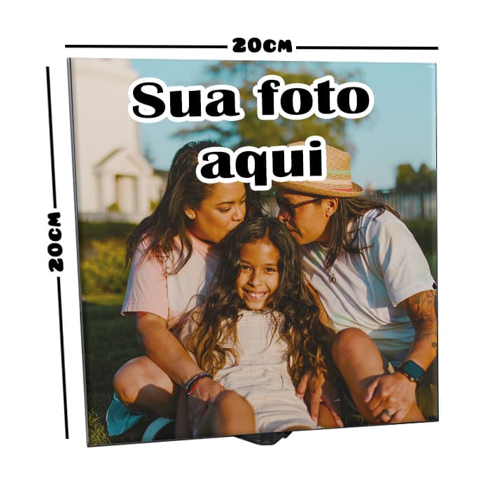 Azulejo  personalizado com foto , frase, arte.