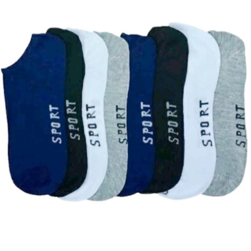 Kit 12 Pares Meia Soquete Masculina Algodão Premium Sport