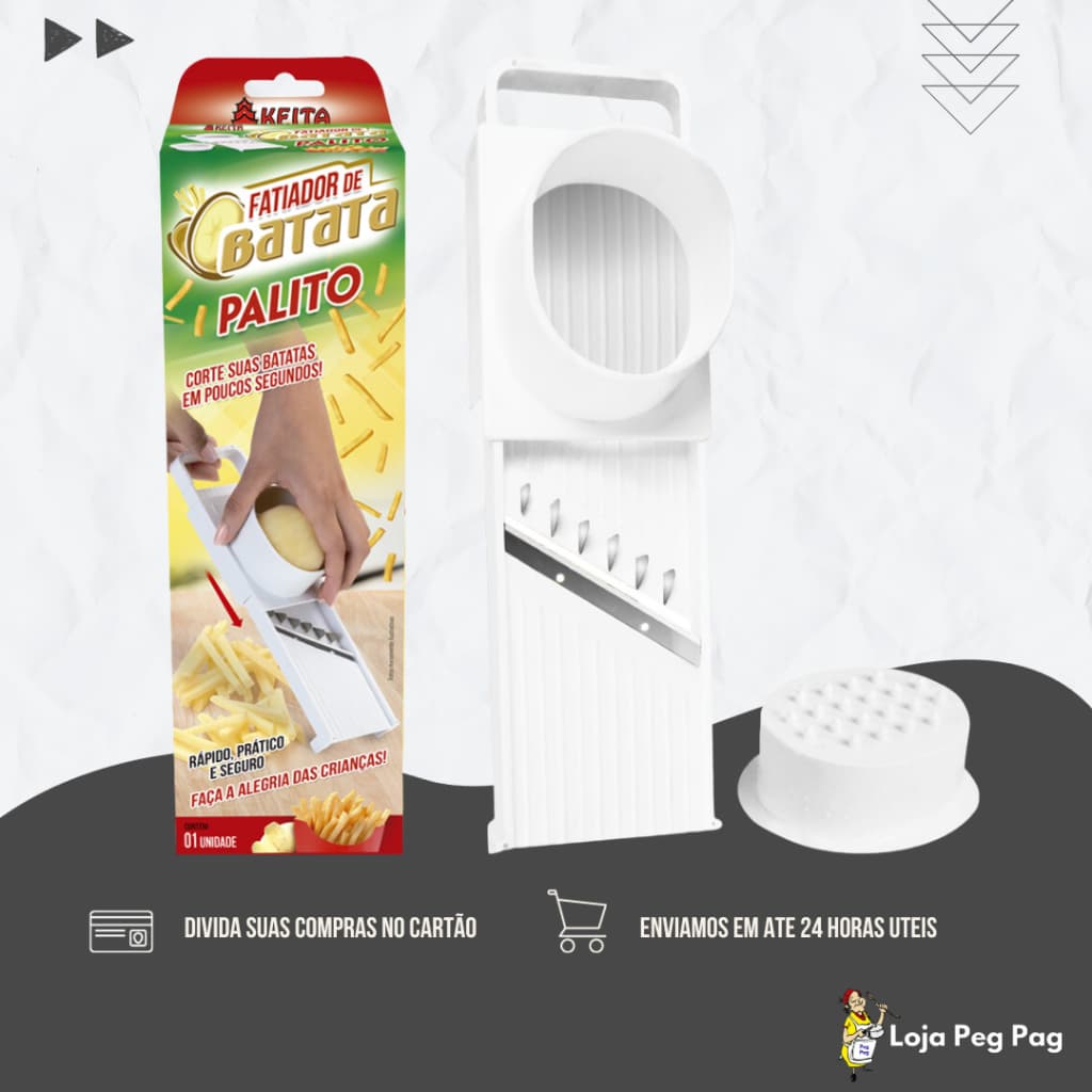 Fatiador Cortador De Batata Palito E Legumes Picador