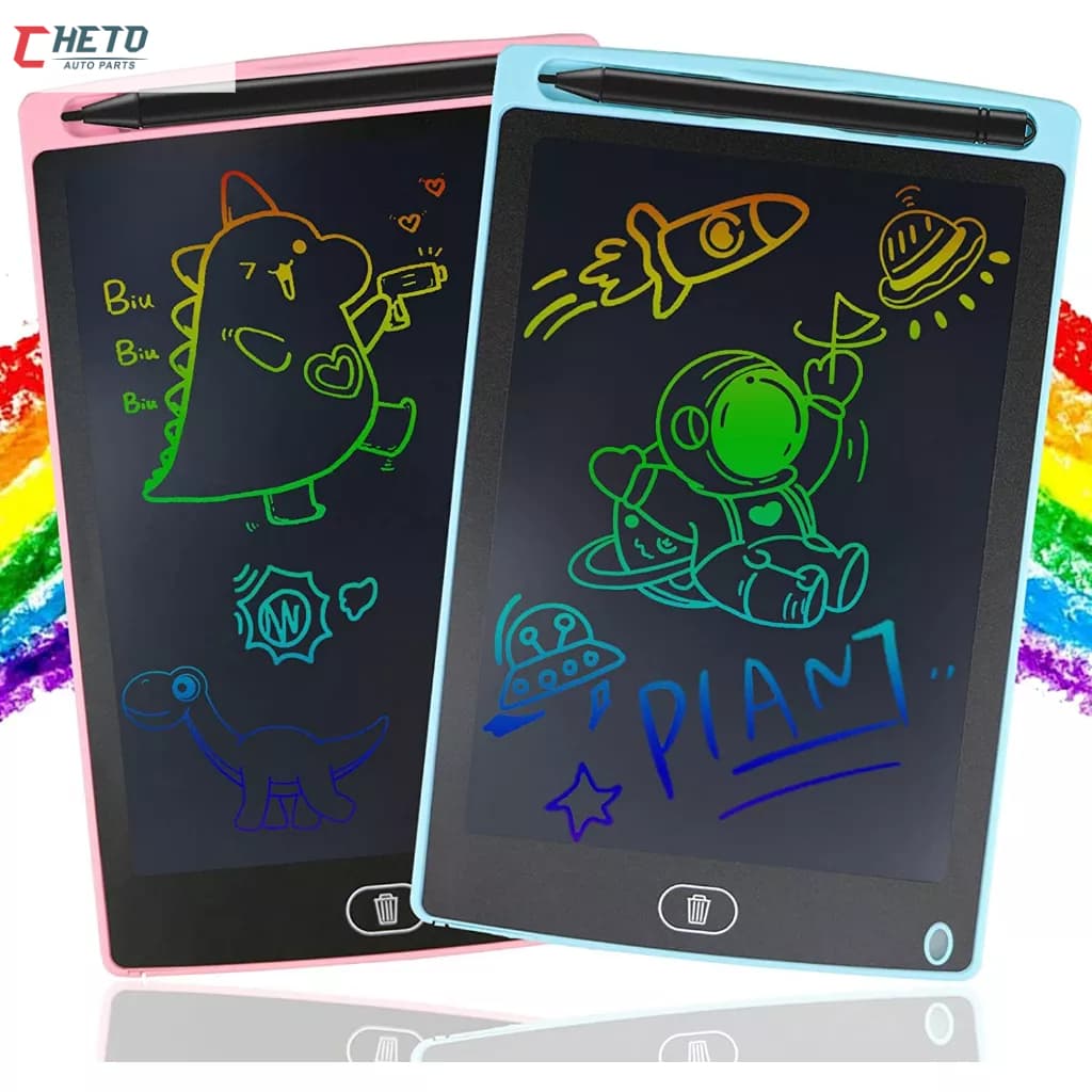 Lousa Mágica Tela Lcd Tablet Infantil De Escrever E Desenhar Colorida