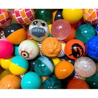 Bolinhas Pula-Pula Grande. Brinquedos para Pets pequeno ou médio porte. Bolinhas tamanho grande 45mm