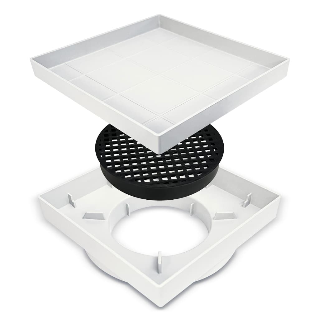Ralo Oculto 13x13 Invisível Seca Piso Porcelanato Domus