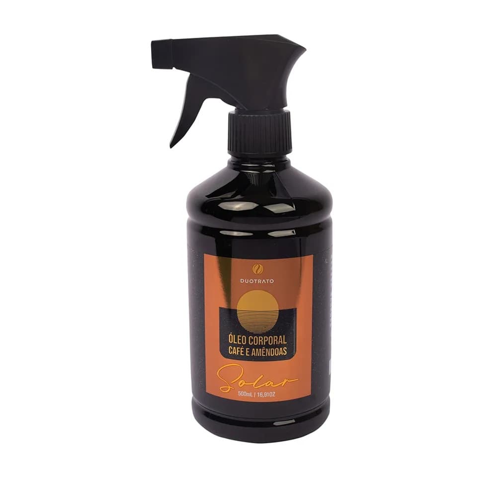 ÓLEO BRONZEADOR CAFÉ COM AMÊNDOAS DUOTRATO 500ML