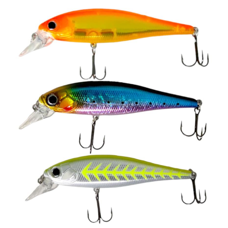 Isca Artificial Albatroz Fishing Meia Água Sinking 16,2g 9cm Modelo Matrix SK90 - Cores