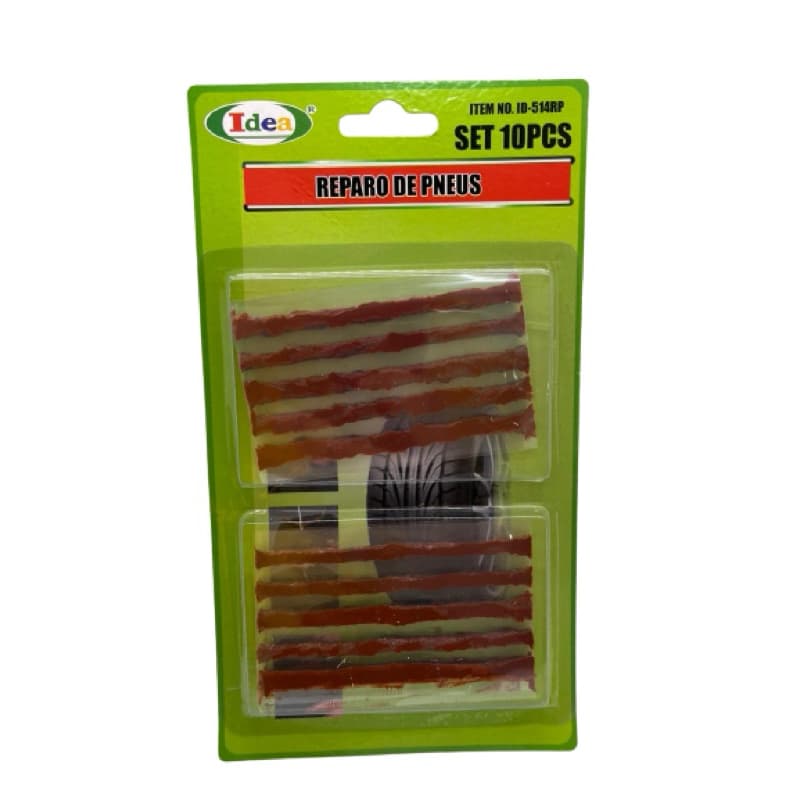 Kit com 10 Colas para Reparos de Pneu