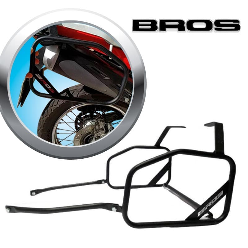 Protetor Traseiro Afastador De Alforge Bros 160 Bros 150