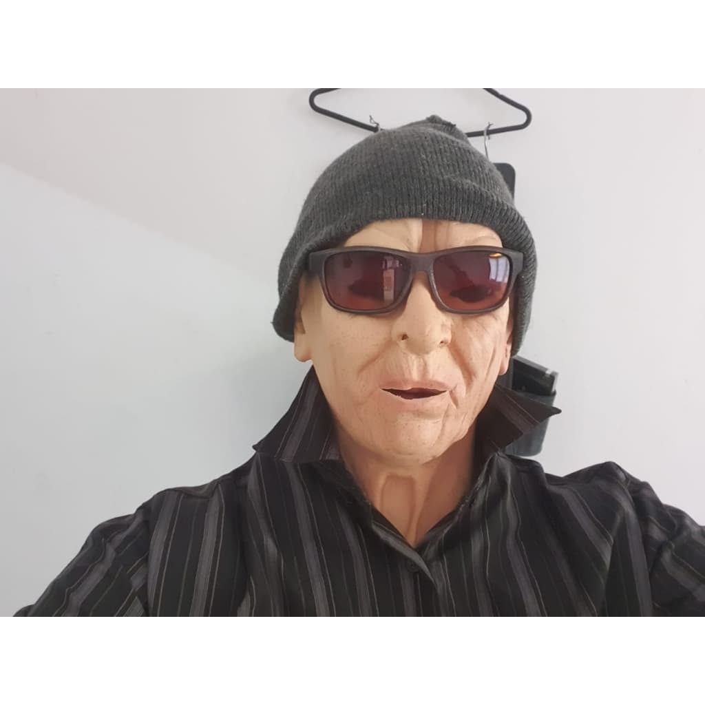 Máscara De Látex Realista 3d  Adulto Halloween não tem tributo já está no BRASIL