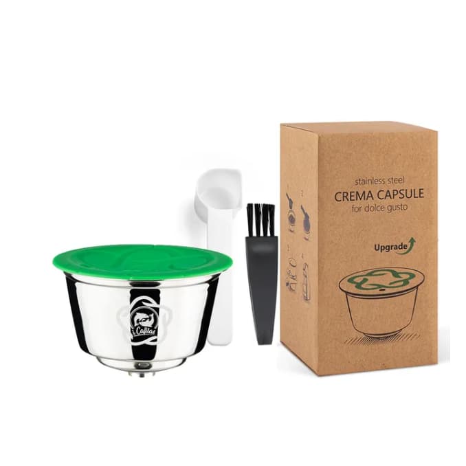Capsula Dolce Gusto Reutilizável para Café Moído Cozinha Inox Original 5º Geração