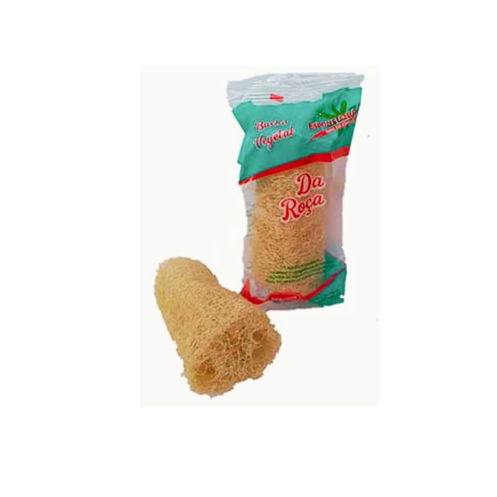 Bucha Vegetal Pedaço Esponja Natural de Banho 100% Ecológica