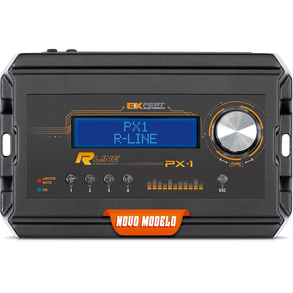 Processador De Audio Expert Electronics Px1 Pro Limiter Equalizador