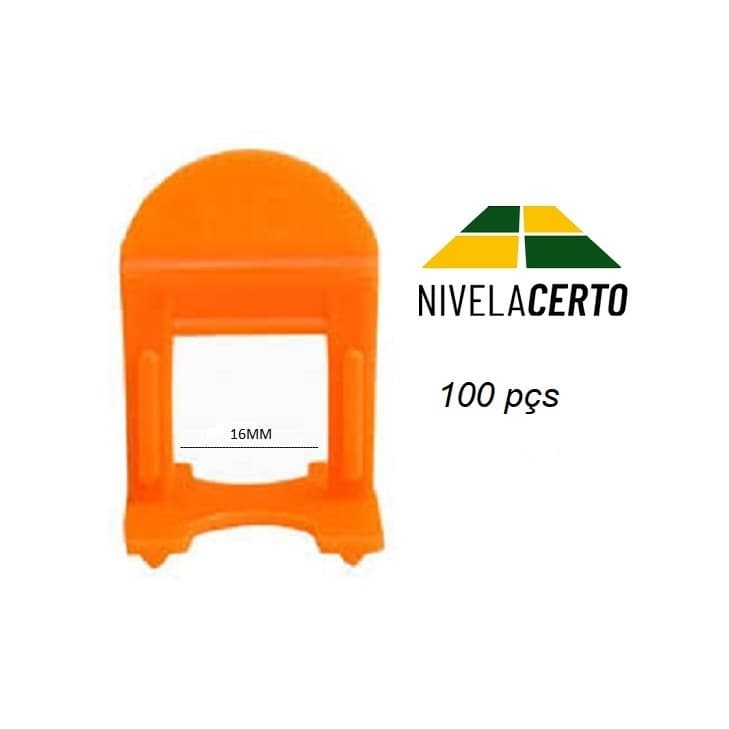 Nivelador Espaçador Piso e Parede Porcelanato 4mm - 100 Pçs