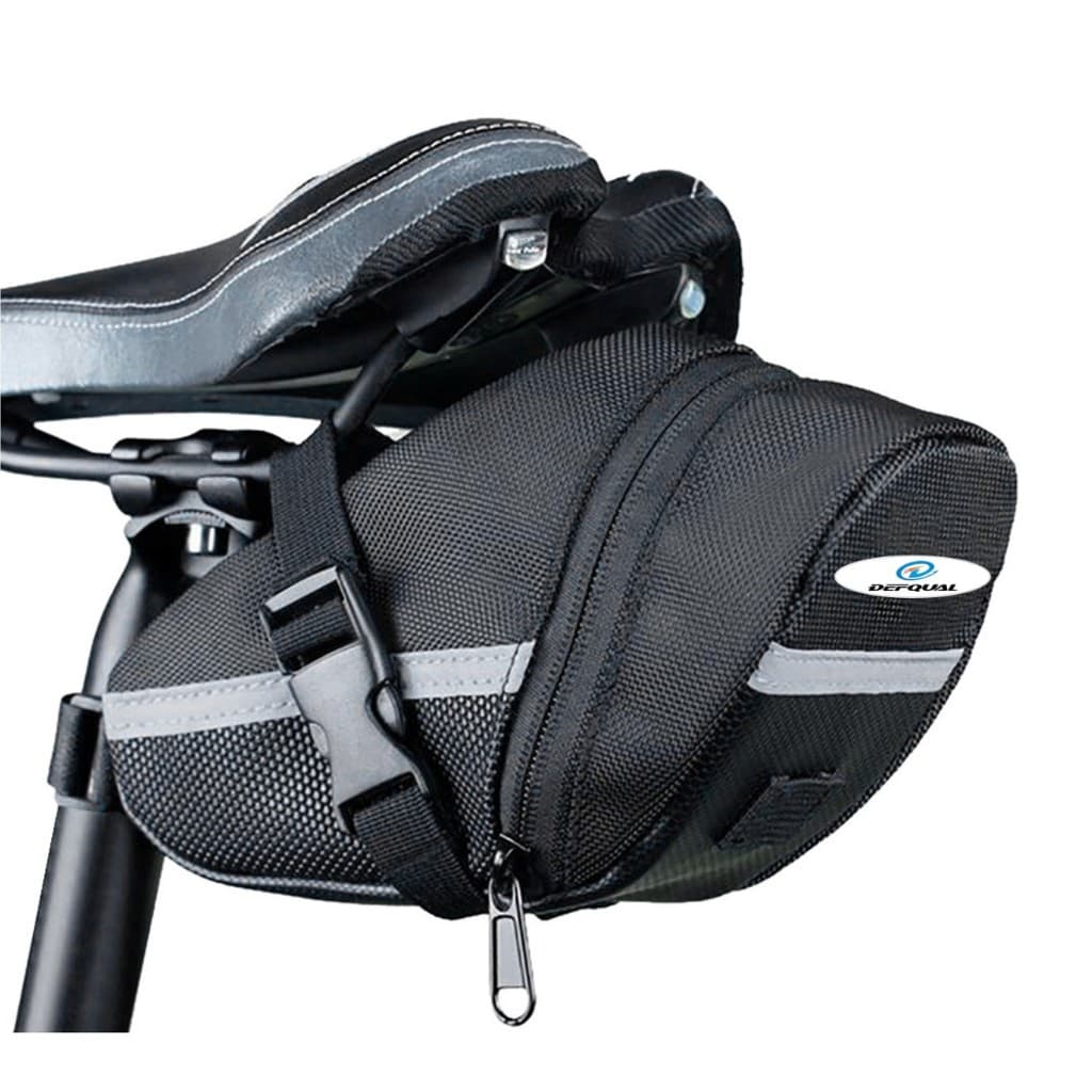 Bolsa Bike Esporte Ciclismo Impermeável De Selim Preta Ferramentas Equipamentos Para Bicicleta