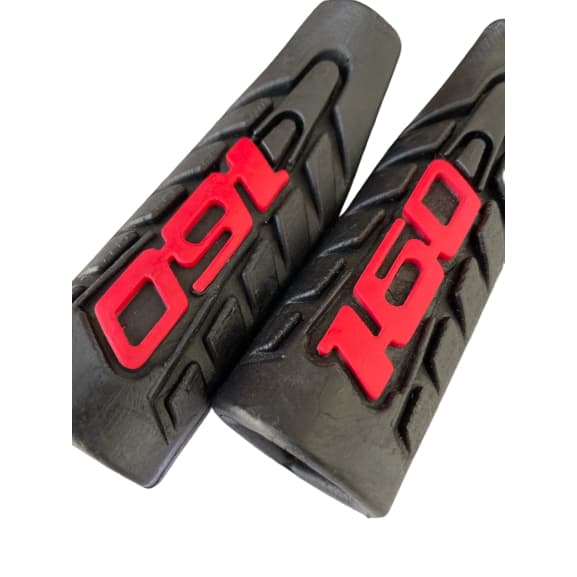 Borracha Estribo Apoio Pedaleira Dianteira Titan Fan Start 160 2015 a 2025 Personalizada Original