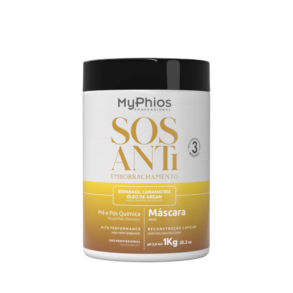 Máscara 1kg  SOS  Antiemborrachamento  MyPhios