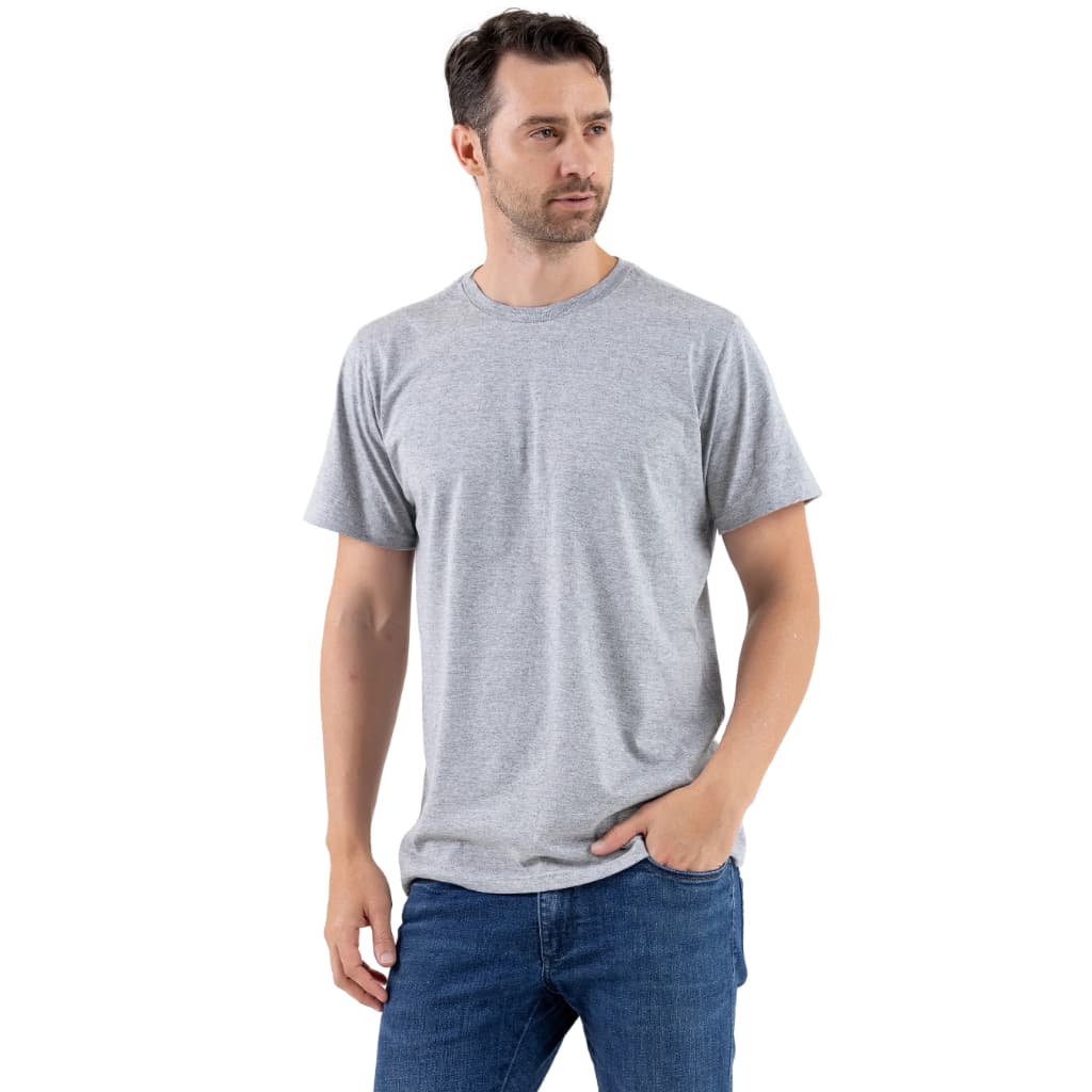 Camiseta Masculina Lisa Básica Cores Preta Branca Bege Cinza Azul Marinho 100% Algodão 26.1 Malha