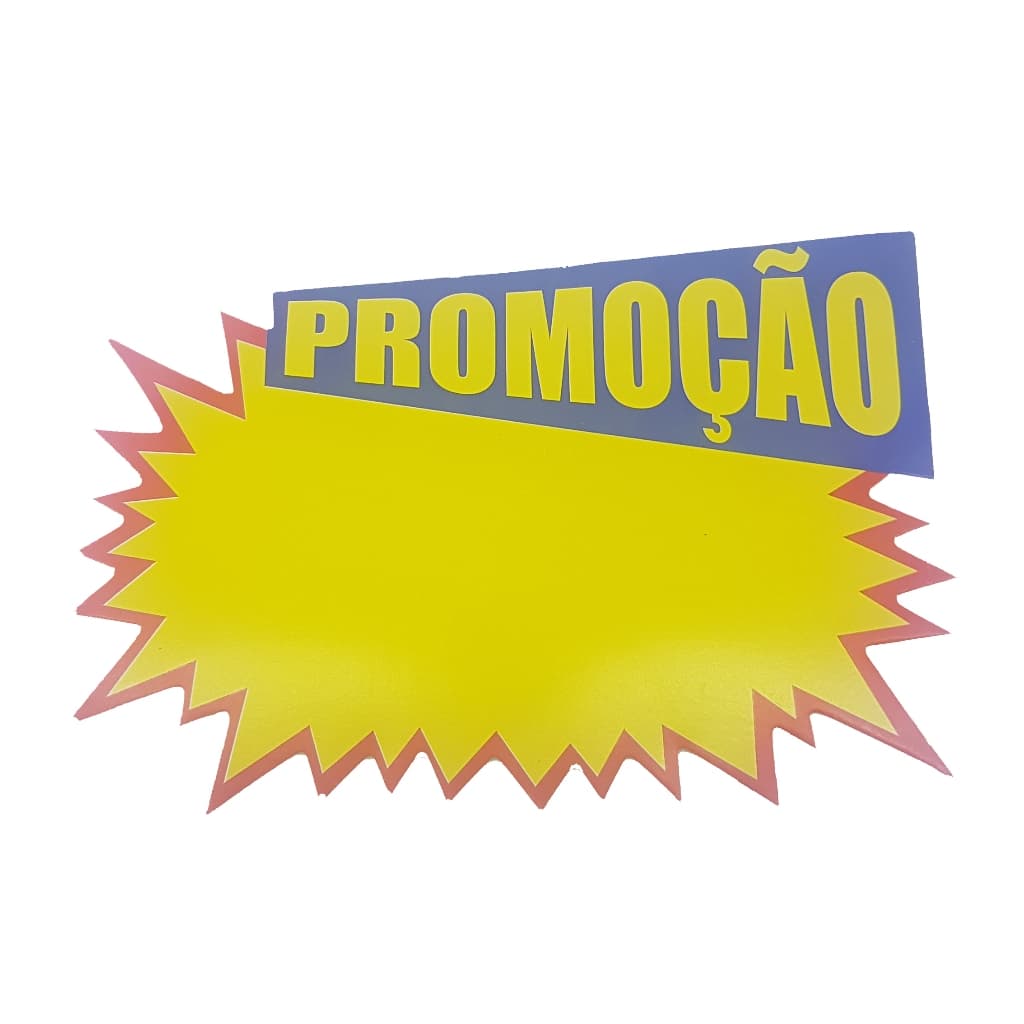 Cartaz Splash Duplex 180g Promoção Novo 14 x 9,2cm 10 Un.