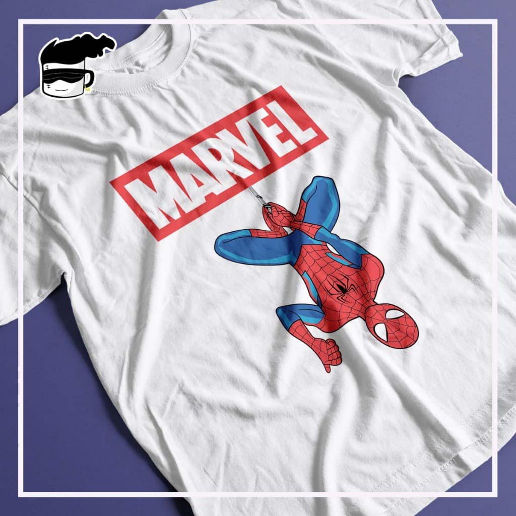 Camisa Homem Aranha Unissex 100% Poliester