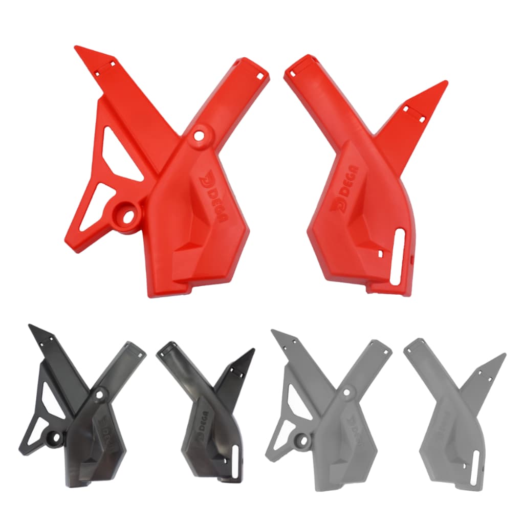 Protetor de quadro CRF 250F CRF 300F Nacional (Protetor de Chassi) Preto - Vermelho - Cinza Trilha