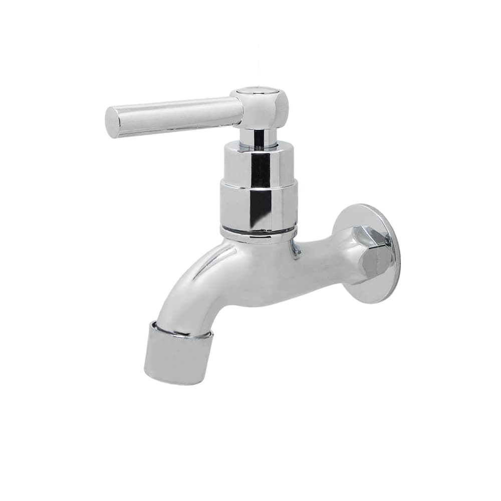 Torneira Cromada Luxo Arejador ¼ Parede Pia Tanque Jardim
