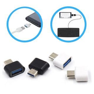 Adaptador Otg para Celular de Micro Usb V8 Para Usb Fêmea Entrada de Pendrive no Celular