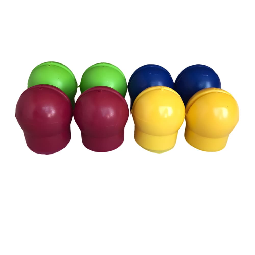 Kit com 6 Ponteiras Coloridas para Pula Pula Cama Elástica Trampolim 1,40m 1,83m 2,00m 2m 2,30m 2,44m 3,05m 3,66m 4,27m
