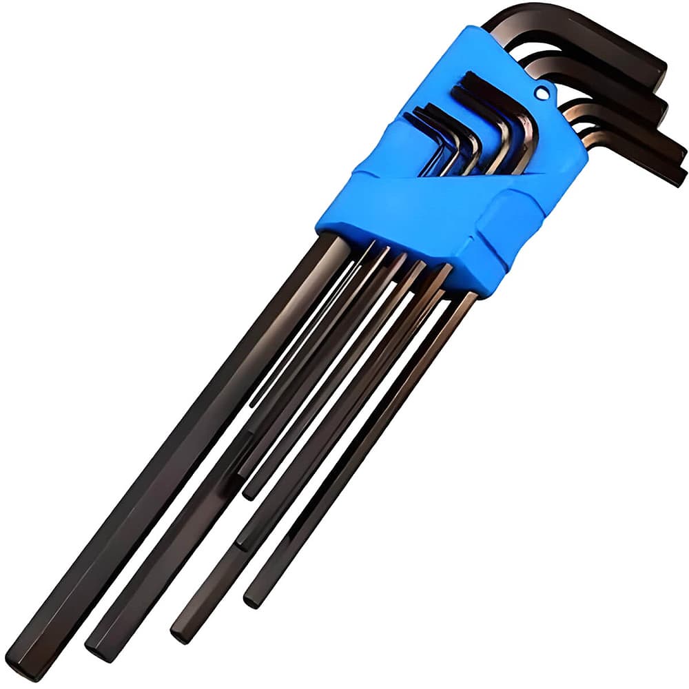 Jogo de Chave Allen Longa 1,5 a 10 mm Gedore com 9 Peças 42L-9M