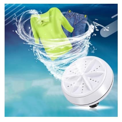Mini Máquina De Lavar Roupa Portátil USB Bivolt Ultrasonic