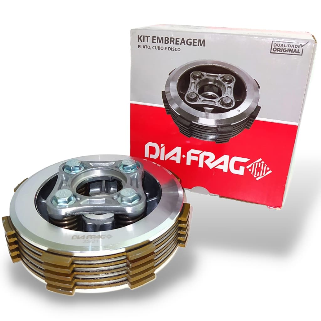 Kit Embreagem 4 Molas Diafrag Cg Start Fan Titan 160 150 2004 a 2024