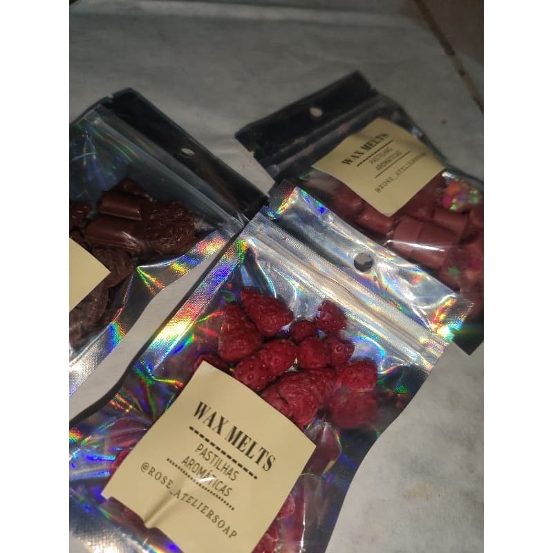 wax melts / pastilhas aromáticas de cera natural