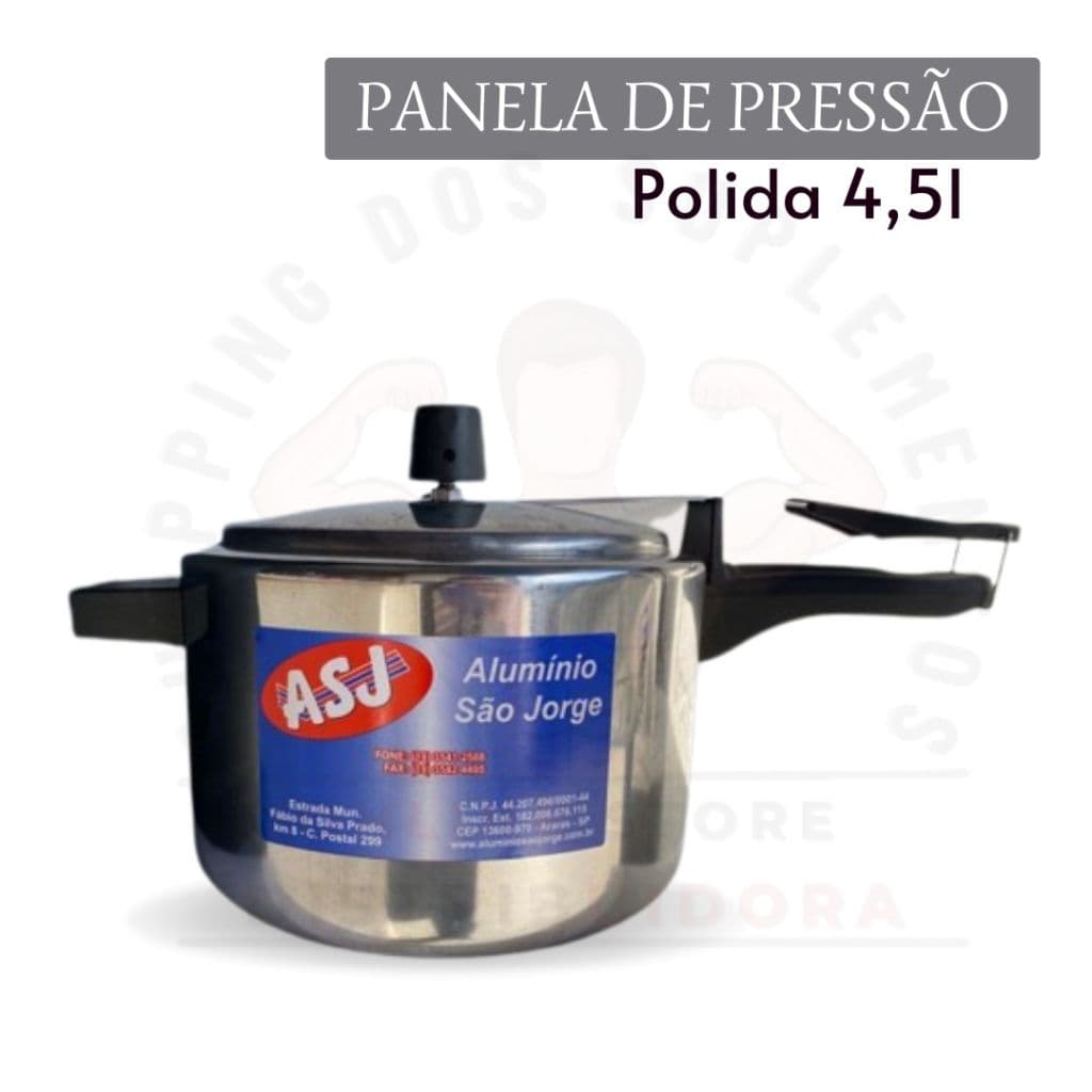 PANELA DE PRESSÃO PRESAO  POLIDA 4,5 LITROS  AJS + ENVIO RAPIDO E SEGURO