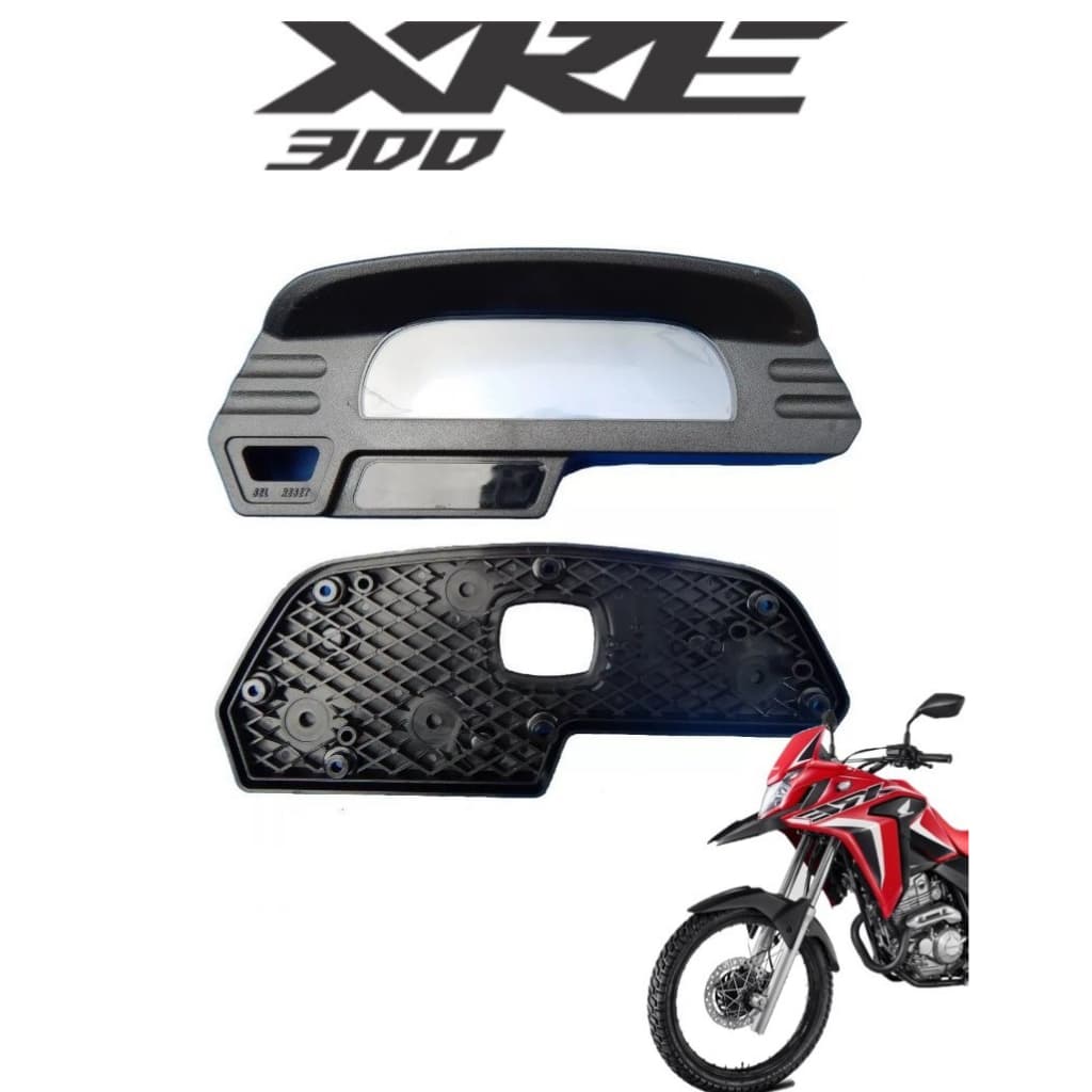 Carcaça Do Painel Modelo Moto Xre 300 Superior + Inferior