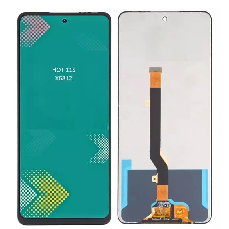 Tela Frontal Compatível Infinix Hot 11s X6812 S/aro