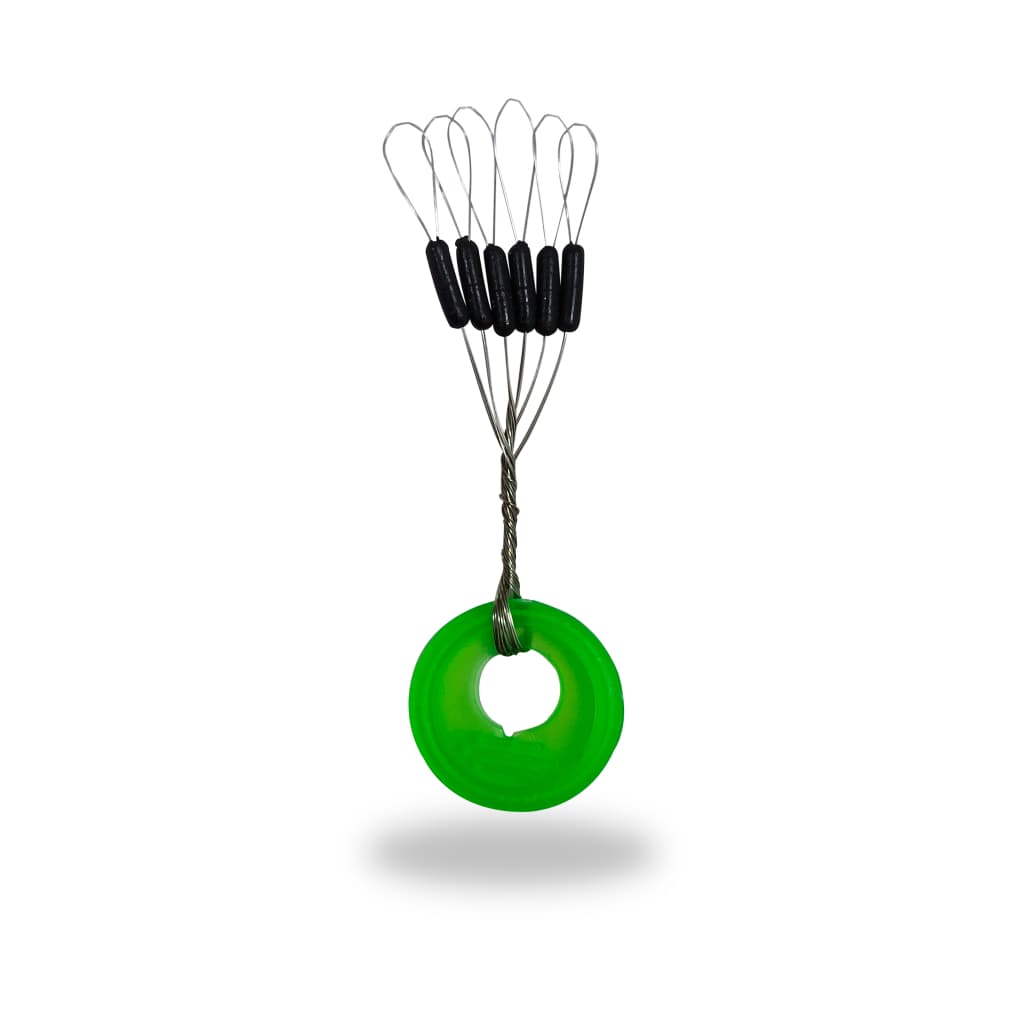kit 4x600 stoppers, trava chumbo, para pesca de fundo em praia 2400Un