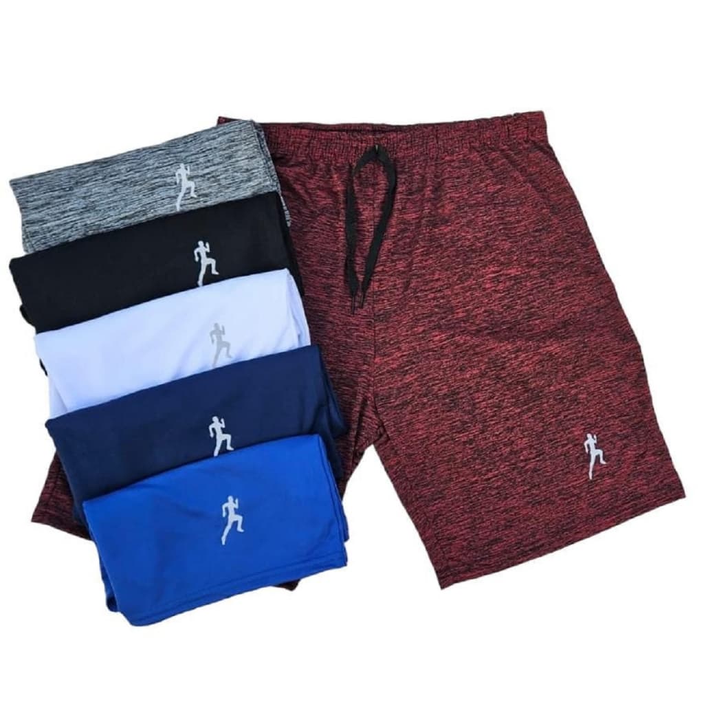 Kit 4 ou 2 Bermudas shorts Masculinos Academia Rajada