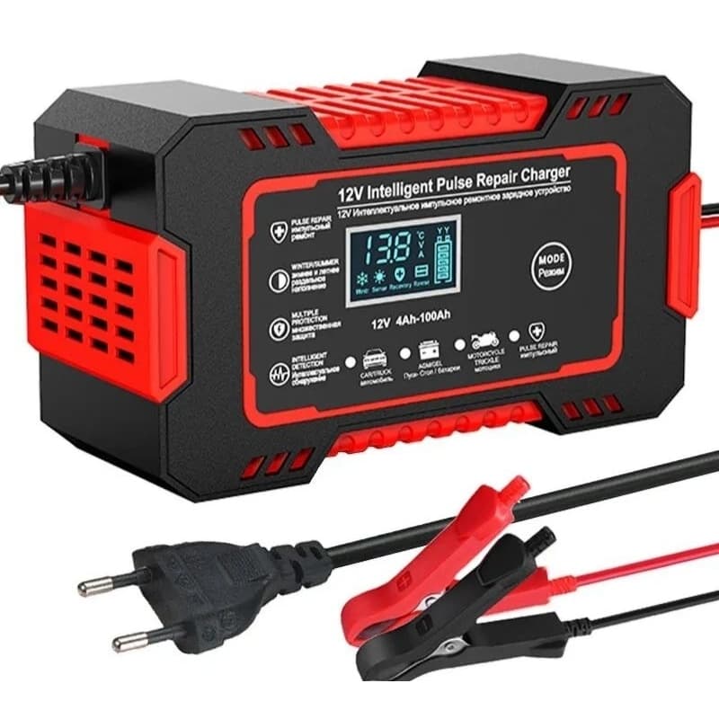 Carregador de Bateria Inteligente, Carregador de Bateria de Carro Automático para EFB