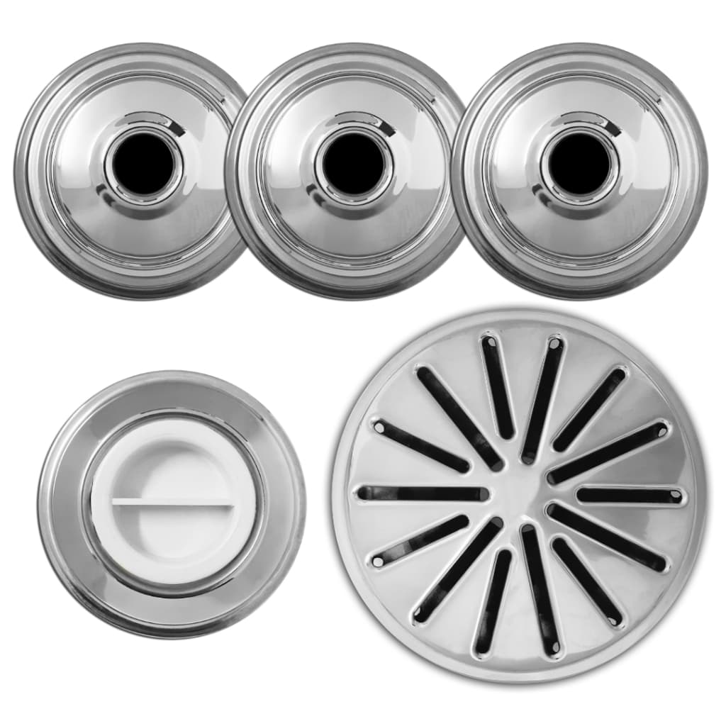 Kit Dispositivos Inox para Piscinas - 3 Retornos 1 Aspiração 1 Dreno