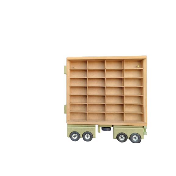Engate para o Expositor Em Mdf Para 28 Carrinhos  escala 1:64