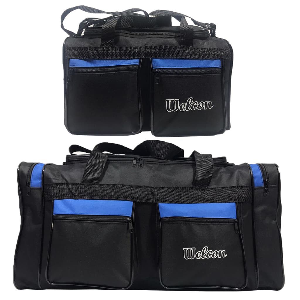 Kit 2 Malas Bolsas de Viagem Welcon Grande + Pequena Classic Reforçada Pronta Entrega