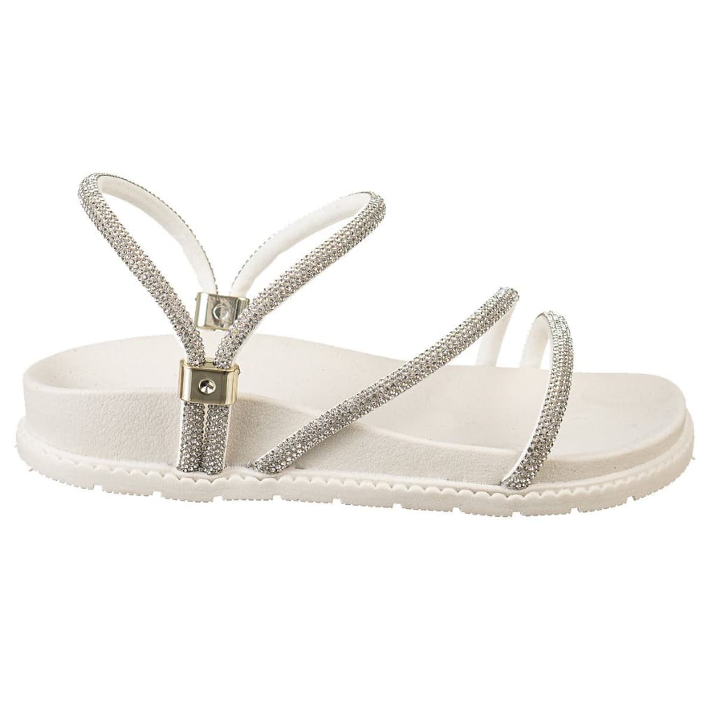 Sandália birken Menina - papete infantil Brilho