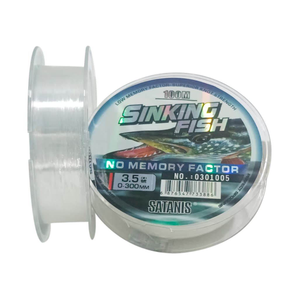 Linha De Pesca 0,30 Mm Satanis Serie Bt80