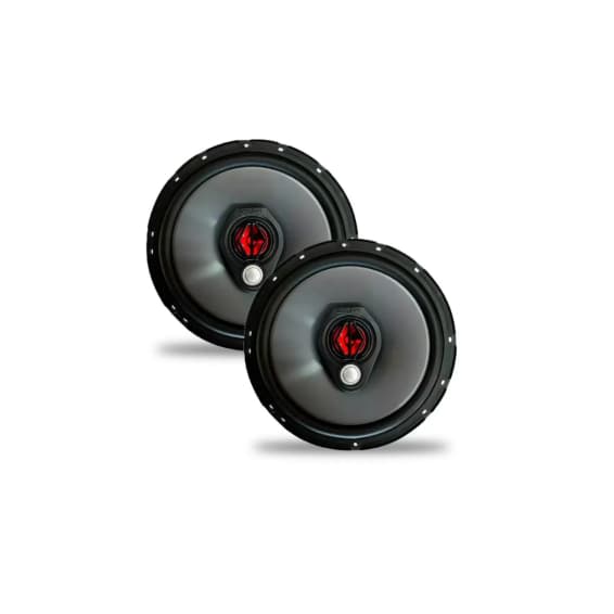 Kit Par Alto Falante 6 Polegadas 50w 100rms Bomber Triaxial 4 Ohms