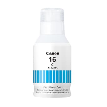 Garrafa de Tinta GI-16 C Ciano Canon (GX6010 e GX7010)