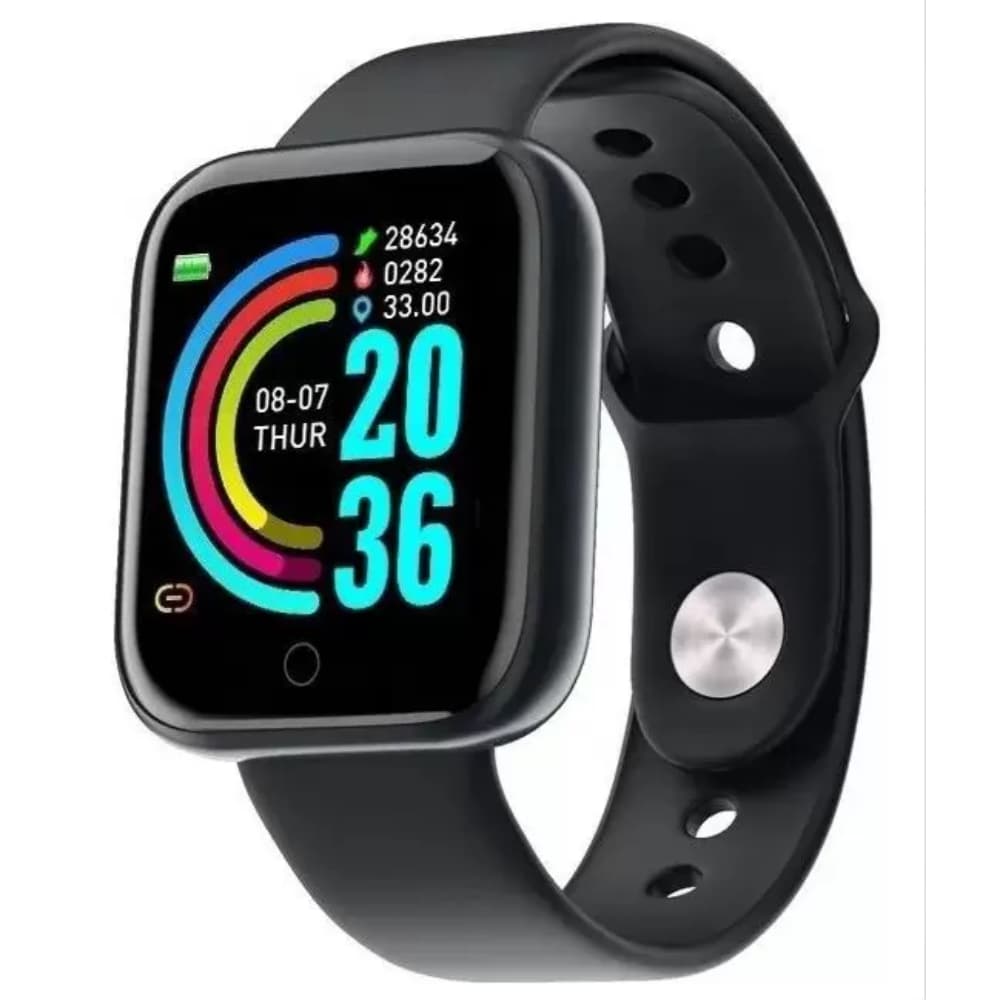 Relogio Inteligente Smartwatch Celular App Fit Pro Monitoramento De Saúde iPhone Android Whatsapp Instagram Recebe Ligações