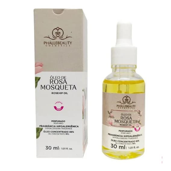 ÓLEO DE ROSA MOSQUETA PERFUMADO 30ML - PHALLEBEAUTY PH00150
