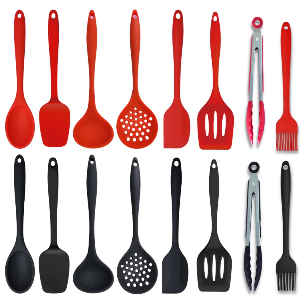 Talheres De Silicone Concha Escumadeira Pegador Colher Fuê Bate Claras Espátula Pincel Espátula Vazada Colher de Arroz Feijão Utensílios Coloridos