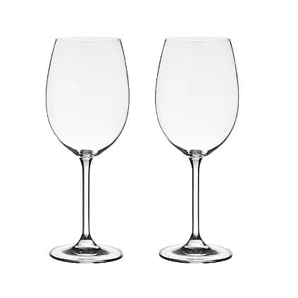 Conjunto de Taça de Vinho Tinto Cristal 450 ml Bohemia Kit 2 Unidades