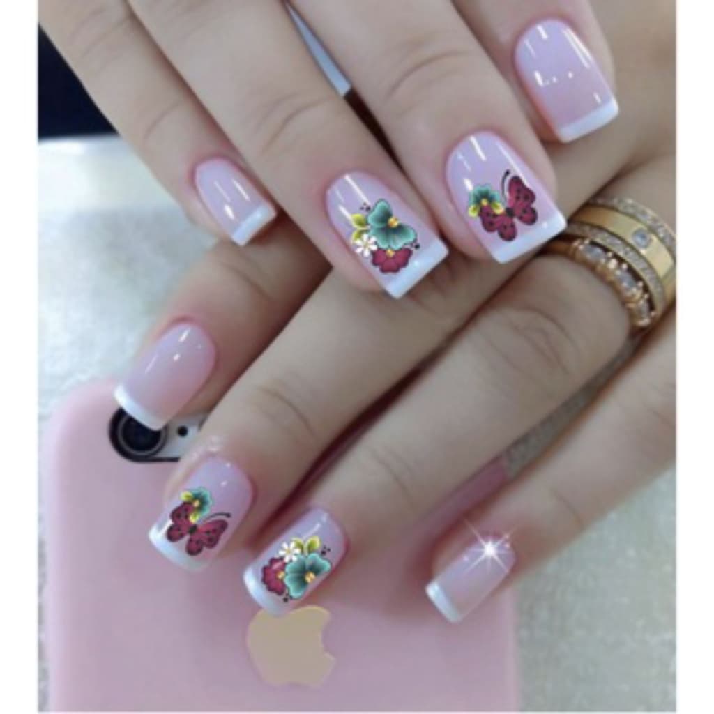 500 Adesivos para unhas nail art uso manicure ou pessoal