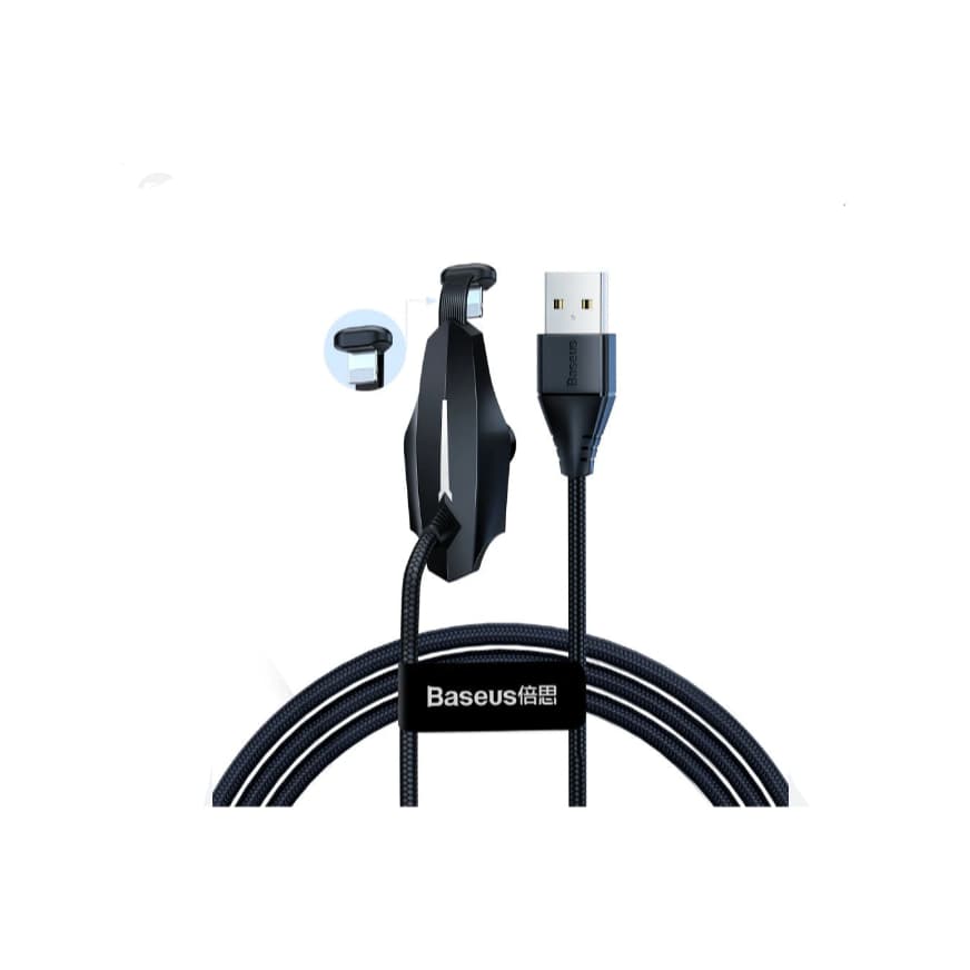 Cabo USB Para Lightning Baseus Elbow E Colorful Para Jogo Gamer 1,2m 3a